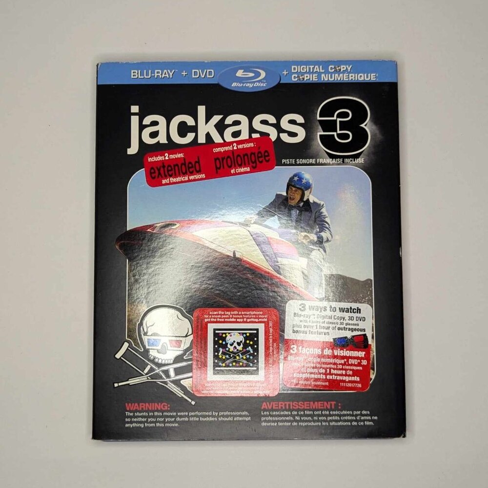Jackass 3 *Blu-ray* 4 FOR $20